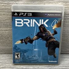 Brink PLAYSTATION 3 (PS3) Video Game No Manual Free Shipping