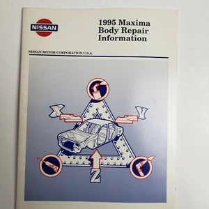 Nissan Maxima 1995 fabricante de equipos originales de fábrica información/manual 95 de reparación de carrocería - Imagen 1 de 4
