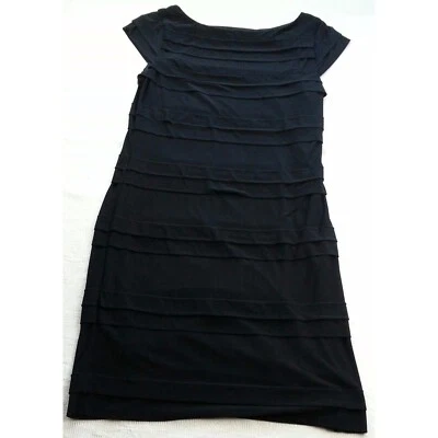 Max And Cleo Little Black Dress Sexy Classy Any Occasion Size 8 Short Sleeve - Image 1 of 4