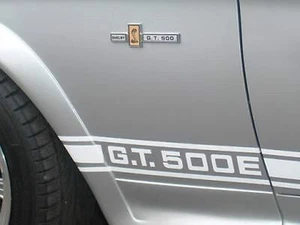 NUEVO 66 67 68 Mustang G.T. 500E Shelby Side Stripe Kit GT 500 - Imagen 1 de 4