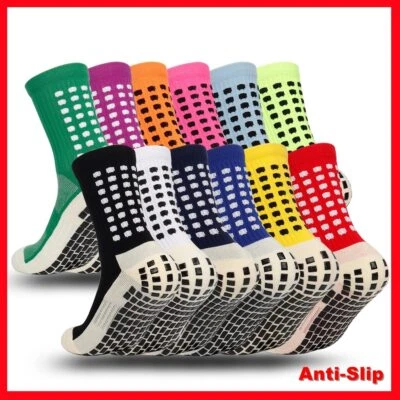 1Paar Socken Fußball Socken Anti Rutsch Grip Socken Stutzen Fußball Sportsocken