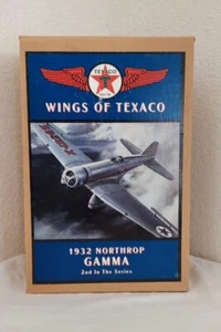 Vintage Wings of Texaco 1932 Northrop GAMMA Diecast Airplane Bank New Open Box - Picture 1 of 4