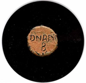 OSTROGOTI. Baduila, AD 541-552, AE Nummus, DN REX, NGC in perfette condizioni - Foto 1 di 4