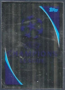 TOPPS CHAMPIONS LEAGUE-2017-18- #001-LOGOTIPO DE LA UEFA CHAMPIONS LEAGUE-LÁMINA PLATEADA - Imagen 1 de 1