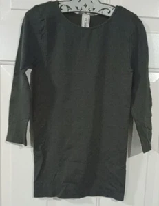 Nikibiki Crew Neck Long Sleeve Top by Nikibiki Gray - Picture 1 of 4