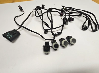 New Audi A6 C8 Parking Sensor Wiring Loom + Sensors Front Bumper 4K5971095 - Image 1 of 4