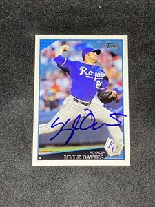 Kyle Davies 2009 Topps #498 Kansas City Royals Auto Autographed Signed MLB Card