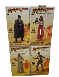 4 Indiana Jones Sallah/Marion Ravenwood/Adventure Series 6" Actionfiguren - Bild 1 von 10