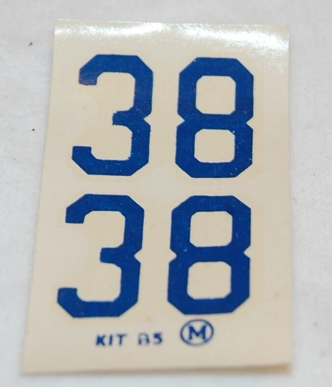 VINTAGE 1946 MONOGRAM AIRCRAFT CARRIER SHANGRI-LA BALSA KIT B5 ORIGINAL DECALS - Image 1 of 1