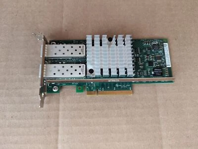 X520-DA2 INTEL 10GBPS GIGABIT 2PORT PCI-E NETWORK ADAPTER  E68793-005 FBT-1(6) - Image 1 of 3