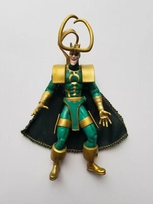 Figura de acción de juguete Marvel Avengers Loki Earth’s Mightiest Heroes de colección Toy Biz Foto 1 de 2