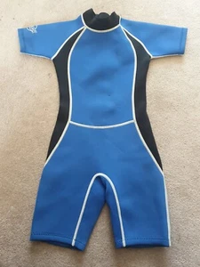 Splash Alter 7-9 Jahre Kinder Nassanzug Wavewear Shorts Neoprenanzug Wasserskibekleidung Badeanzug - Bild 1 von 7