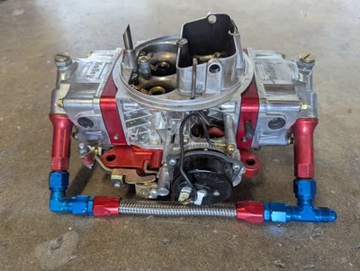 Holley 750 CFM Ultra Double Pumper Carburetor *Electric Choke* Red - Image 1 of 4