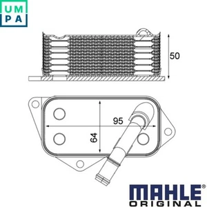 OIL COOLER ENGINE OIL CLC 12 001S FOR BMW X5/E70/F15/F85 3/E91/6/F25/F01/F02/4 - Picture 1 of 8