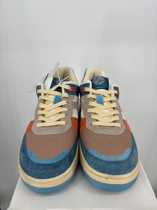 Sneakers Diadora B.560 Tourney Italia stringate uomo blu marrone arancione casual nuove - Foto 1 di 7