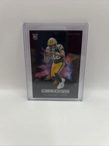 2024 Obsidian MarShawn Lloyd #14 Black Color Blast /(SSP) Rookie - Bild 1 von 7