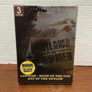Outlaws and Lawmen: Lawman/Hour of the Gun/Day of the Outlaw DVD 2011 New Pkg Wr - Picture 1 of 10