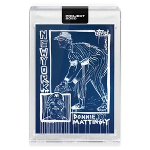 Topps PROJECT 2020 Karte 69 - 1984 Don Mattingly Von Gregory Siff - Bild 1 von 5