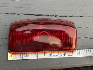One 1946 1947 1948 Plymouth Dodge Mopar NORS glass tail light lens 1942 - Picture 1 of 5