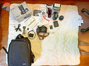 Canon EOS 5D Mark III Camera + 75-300mm and 50mm Lenses (All in Original Boxes)  - Picture 1 of 9