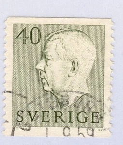 SUECIA 1957 GUSTAVO VIII ADOLFO DE SUECIA - Imagen 1 de 1