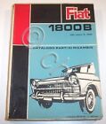 Catalogo Ricambi FIAT 1800 B -  ed. 1969