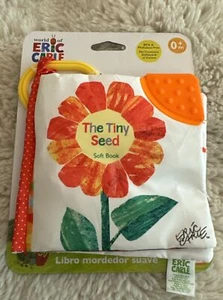 Eric Carle THE TINY SEED Soft Teether Book Baby Toy - BRAND NEW - Picture 1 of 2