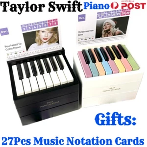 Musical Instruments 2025 Toy Piano with Music Sheets Taylor Swift Piano Calendar - Picture 1 of 11