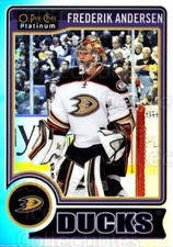 2014-15 O-Pee-Chee Platinum Rainbow #135 Frederik Andersen