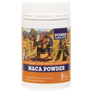 Power Super Foods Maca Powder Tub Certified Organic 200g - Picture 1 of 1