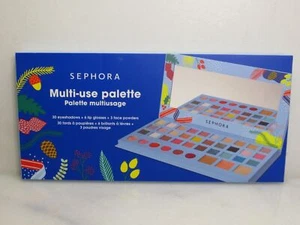 SEPHORA MULTI-USE PALETTE 30 EYESHADOWS + 6 LIP GLOSSES + 3 FACE POWDERS BOXED - Picture 1 of 4