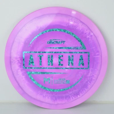 🥇FIRST RUN🥇 Discraft Swirly ESP Athena, Paul McBeth, Hearts Foil, 172 g Foto 1 de 4