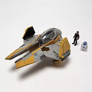 Star Wars Micro Galaxy Anakin Skywalker Jedi Starfighter with R2-D2 - New Loose - Picture 1 of 1