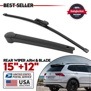 Rear Windshield Wiper Arm&Blade Kit For Volkswagen Tiguan 2018-2023 OEM QUALITY - Picture 1 of 10
