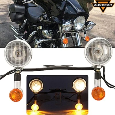 Kit de barra de luces de señalización de giro de paso para Yamaha Road Star XV 1600 1700 Silverado Foto 1 de 4