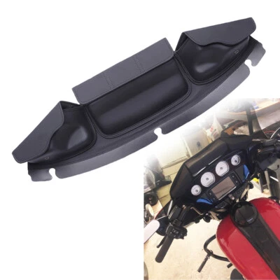 Bolsa de parabrisas de 3 bolsillos para Harley Electra Glide Street Glide Trike 14-20 Foto 1 de 4
