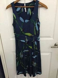 Soma Damen mehrfarbig Blumenmuster integrierter BH Taschen ärmelloses Kleid Small - Bild 1 von 7