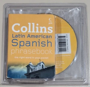 NEW FACTORY SEALED COLLINS GEM LATIN AMERICAN SPANISH PHRASEBOOK AND CD! - Picture 1 of 2