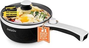 Hot Pot Electric Upgraded, Non-Stick Sauté Pan, Rapid Noodles Electric Pot, 1.5L - Picture 1 of 7