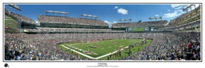 Baltimore Ravens M&T Bank Stadium 9 Yard Line Unframed Panoramic Poster 1038 - Picture 1 of 1