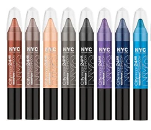 N.Y.C. New York City 24 HR WATERPROOF Eye Shadow Assortment Cityproof - Choose  - Picture 1 of 16