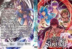 ANIME, ""MAGI ADVENTURE OF SINBAD"", 1-13 EP, 2 DVDs, ENG-AUDIO, 1 BOX, 2016 - Bild 1 von 5