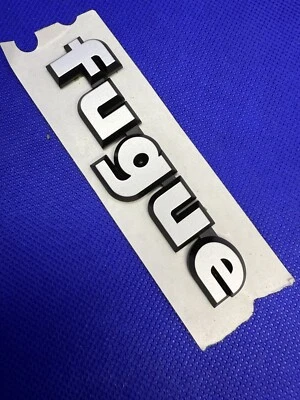 LOGO insignia emblema monograma CITROËN FUGUE ZX original nuevo - Imagen 1 de 4