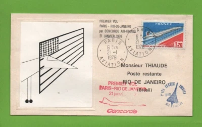 FDC 1976 - Plane Concorde ( Ref. 8954) - Image 1 of 2