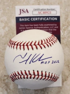 Béisbol oficial firmado por Tim Kurkjian con certificado de autenticidad de la MLB de la JSA #AC40921 Corte 2022 - Imagen 1 de 2