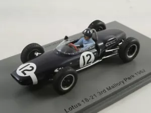 Spark Lotus 18-21 #12 Graham Hill 3rd Mellory Park GP 1962 1/43 S7455 - Foto 1 di 3