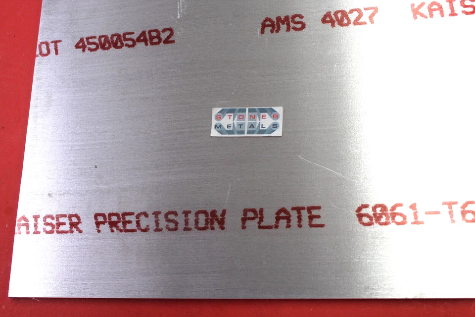 1/2" x 24"x 18" ALUMINUM 6061 Sheet Plate .50" Thick T6 New Flat Mill Bar Stock - Image 1 of 1