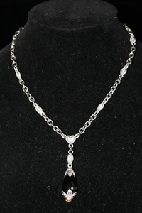 Collar Briolette de Cuarzo Ahumado de Plata de Ley Judith Ripka - Imagen 1 de 4