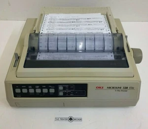 Printer Matrix Of Dots OKI Microline 320 Elite ML-320e ML320 ML-320 320e - Picture 1 of 8