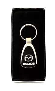 Mazda Black Tear Drop Key Chain. New Condition - Bild 1 von 3